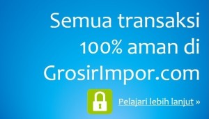 Transaksi Aman di GrosirImpor.com