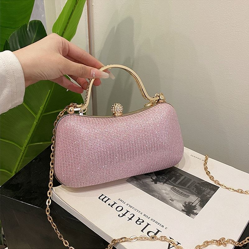 Jual JT8024-pink Tas Pesta Handbag Wanita Elegan Import Terbaru
