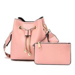 JT8816 (2IN1) MATERIAL PU SIZE BIG L17XH18XW10CM, SMALL 15X9CM WEIGHT 600GR COLOR PINK
