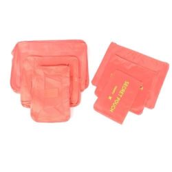 JTF006-pink Tas Set Laundry Pouch 6in1 Import
