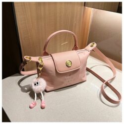 JTF3601-pink Tas Handbag Selempang Wanita Boneka Plushy Terbaru