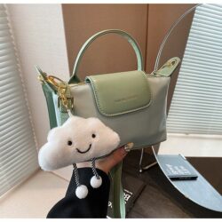 JTF3630-green Tas Handbag Selempang Cloud Doll Import Terbaru