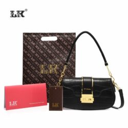JTF630-black Tas Selempang LK Fashion Bersertifikat + Paper Bag
