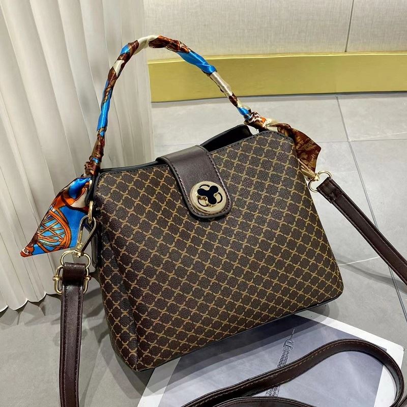 Jual JTF8883-coffeeyellow Tas Handbag Fashion Import Selempang